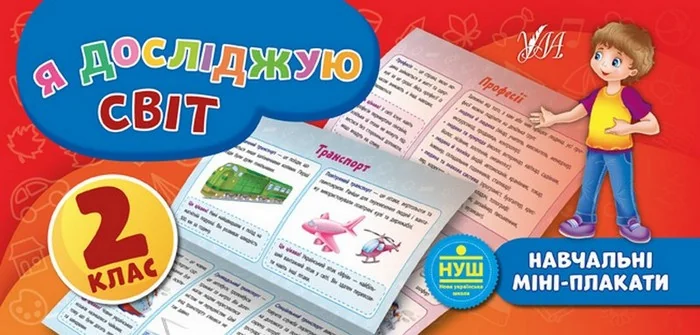 Я досліджую світ. Навчальні міні-плакати. 2 клас — Юлія Сікора