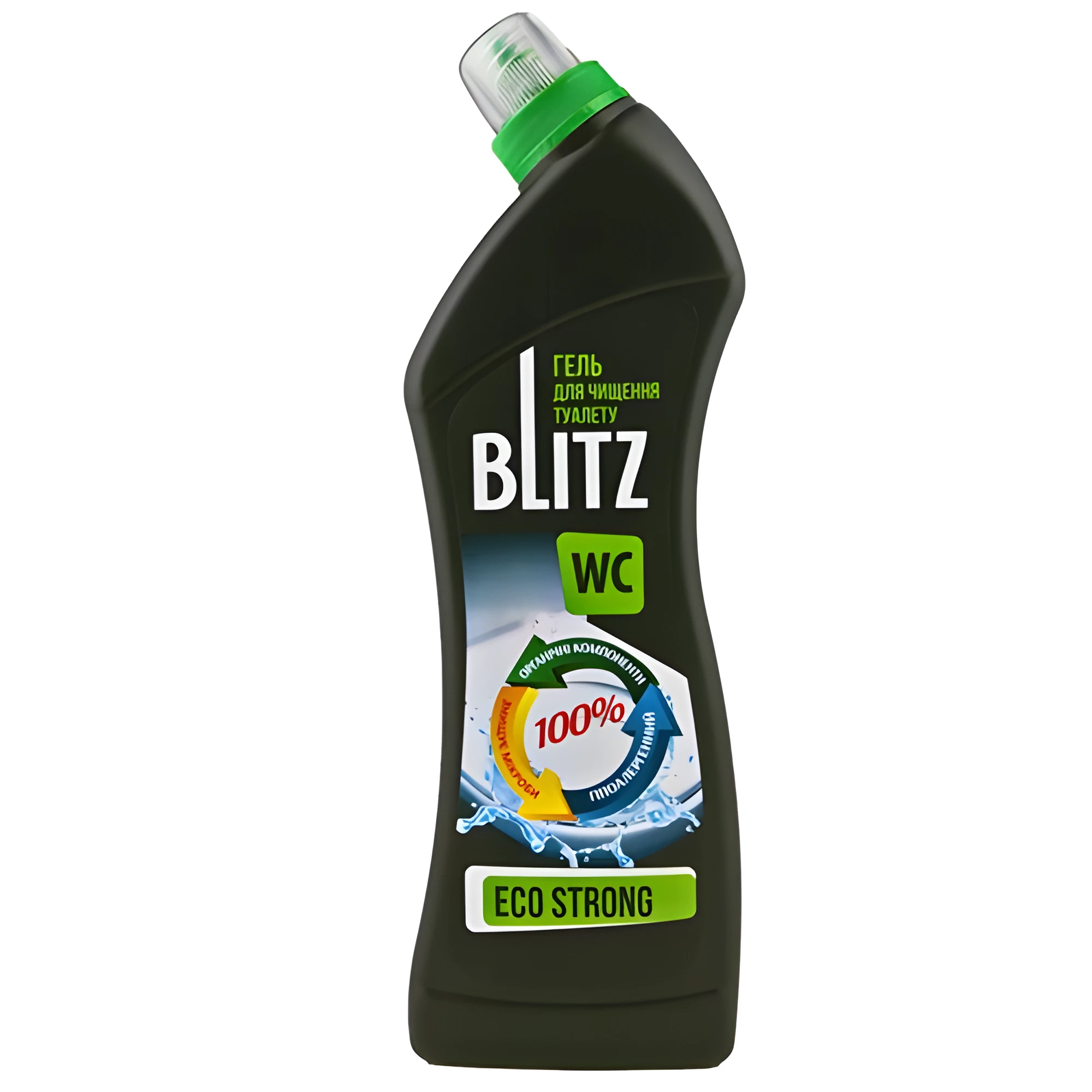 Засіб д/чищення туалету BLITZ FORCE Мята ПЕ 0,75 л.