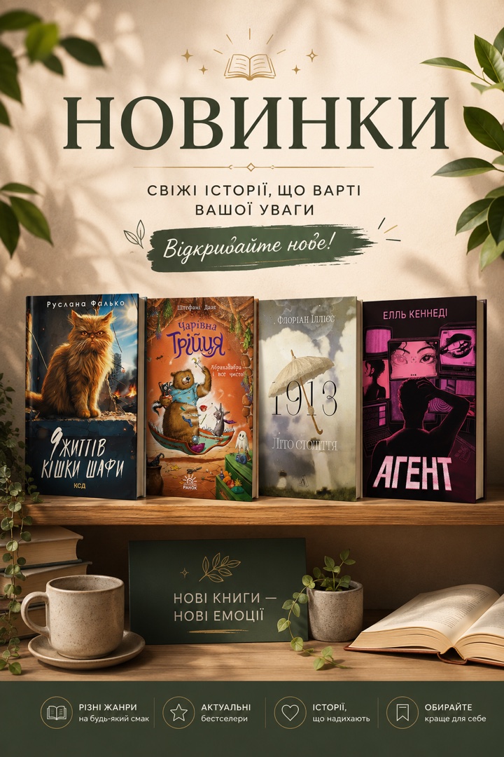 Новинки — свіжі історії